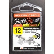 Гачки для риби, GC Single Jig Light 1212, 12шт/уп, колір BN, №12